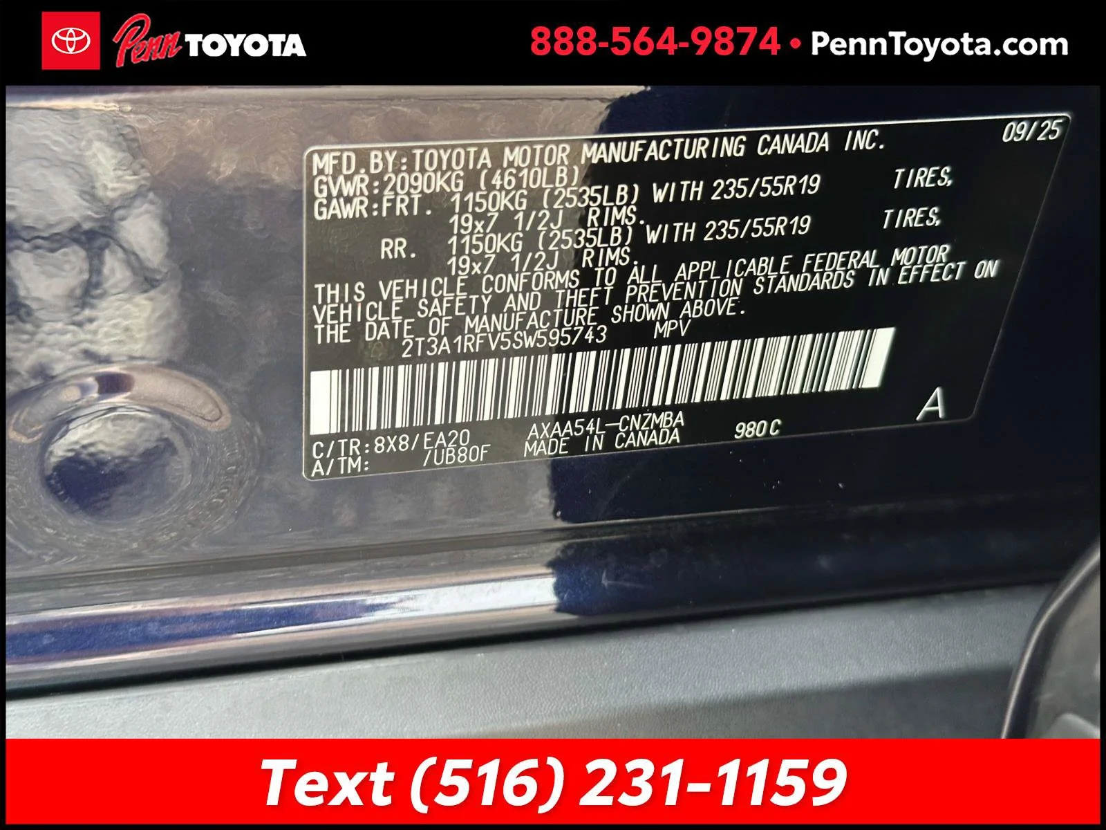Used 2025 BLUEPRINT Toyota XLE Premium image 18