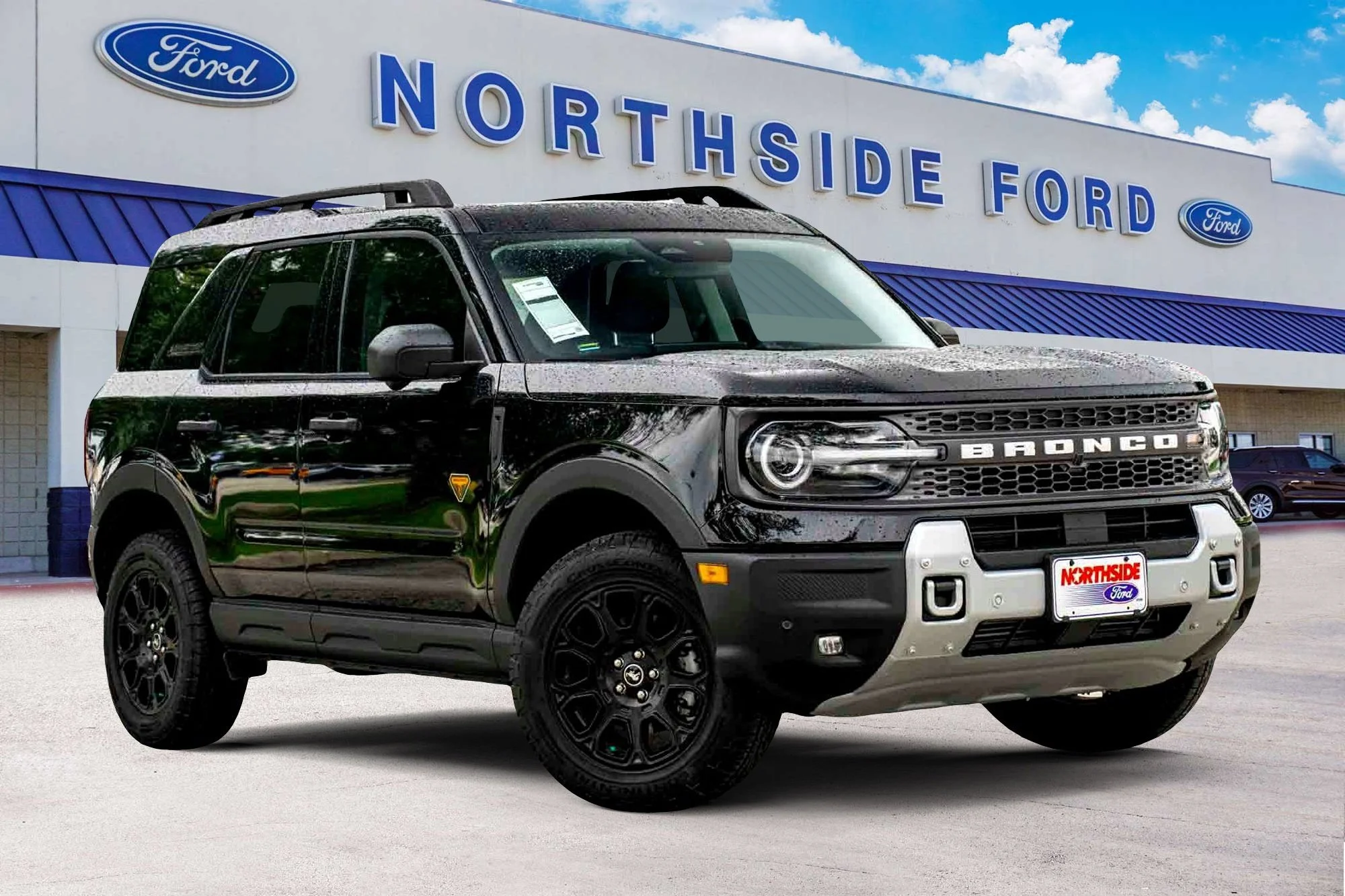 New 2026 Shadow Black Ford Badlands image 1