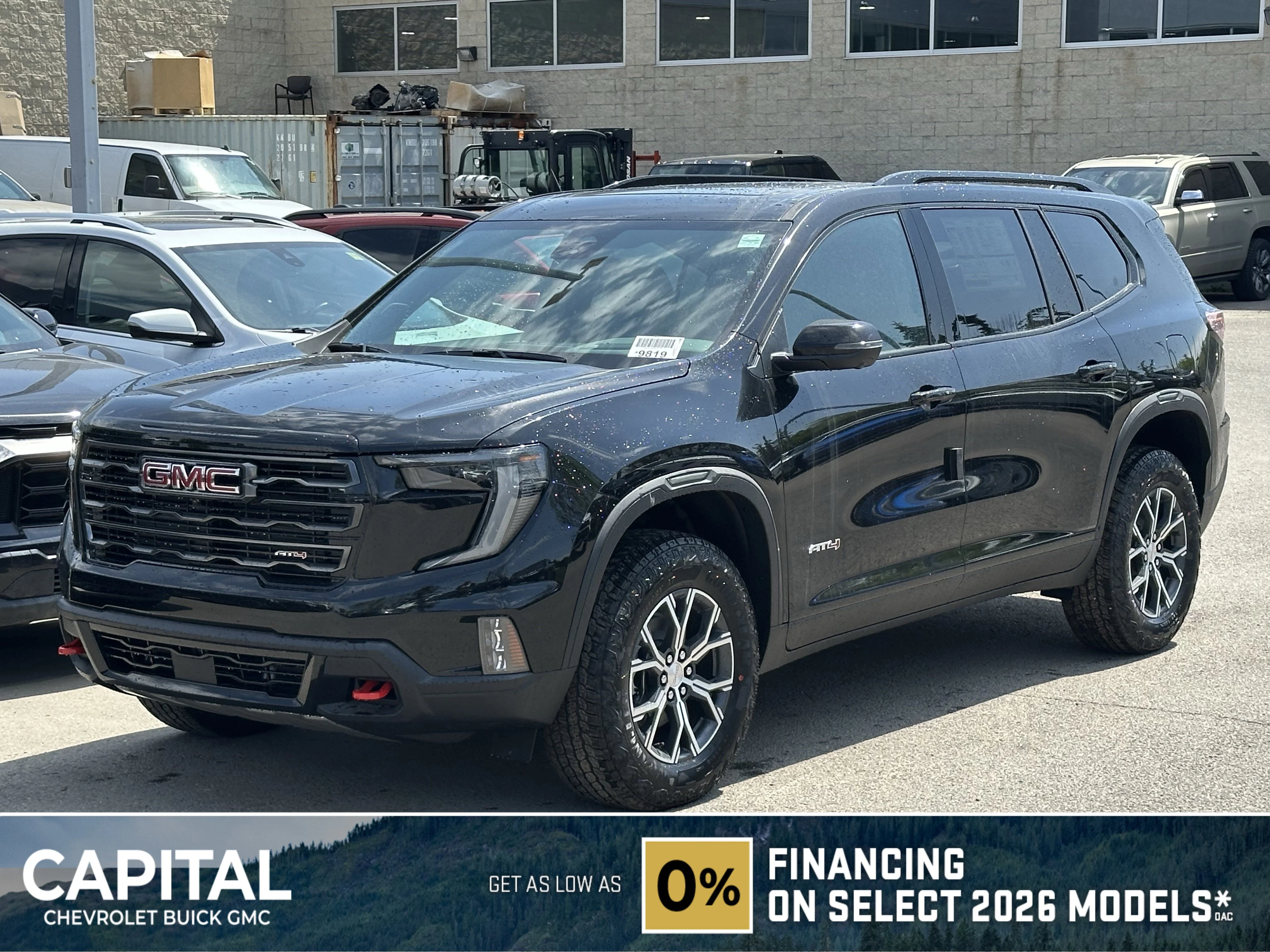 New 2026 Ebony Twilight Metallic GMC AT4 image 1