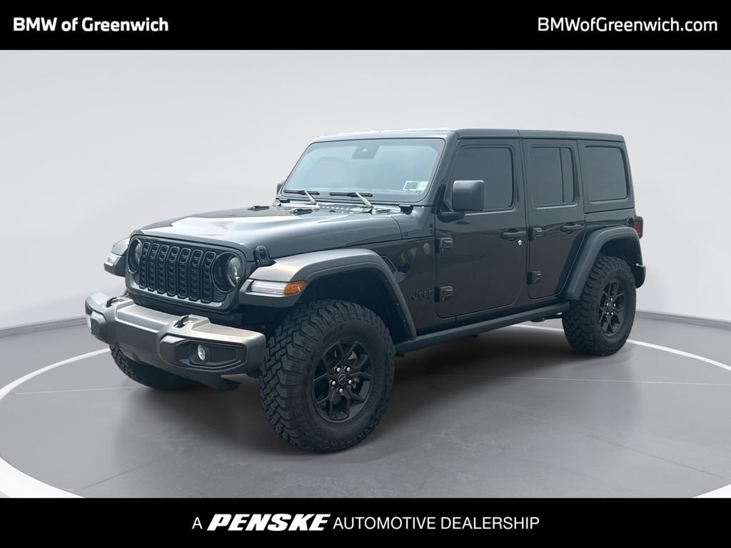 Used 2024 Black Jeep Willys image 1
