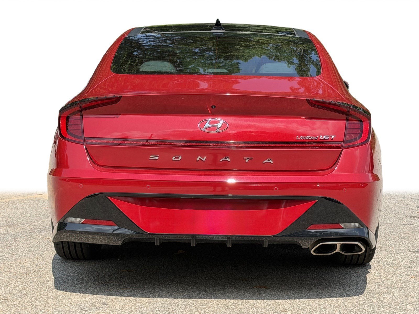 Used 2021 Calypso Red Hyundai Limited image 26