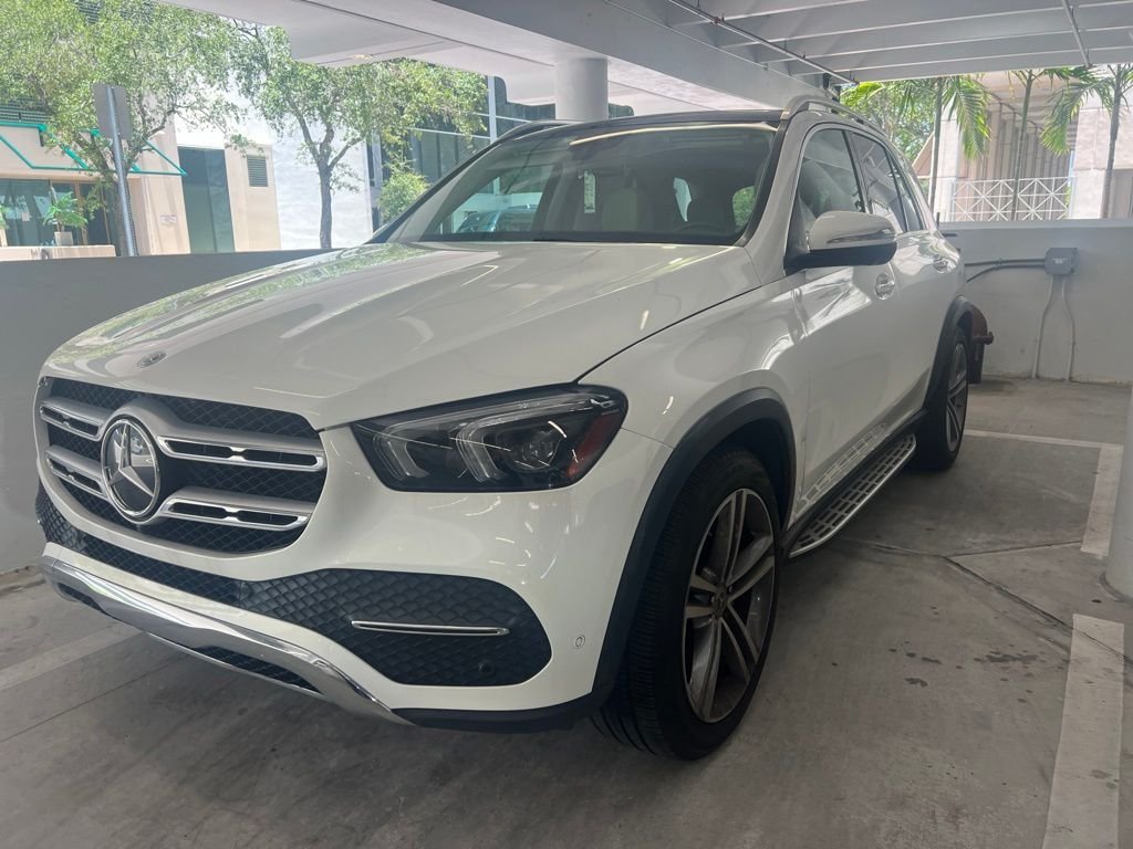 Used 2022 White Mercedes-Benz GLE 350 image 3