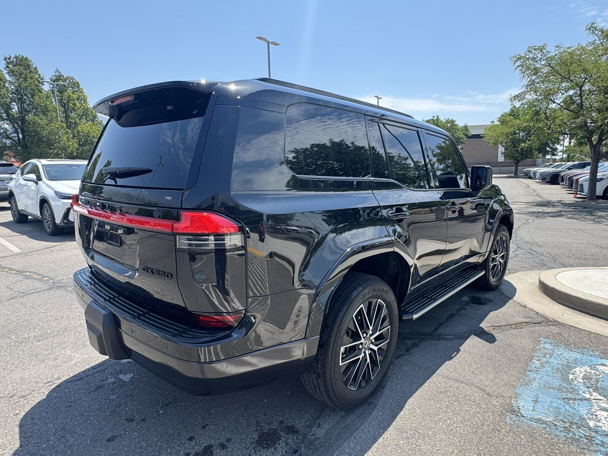 Used 2025 Black Lexus 550 Premium+ image 3