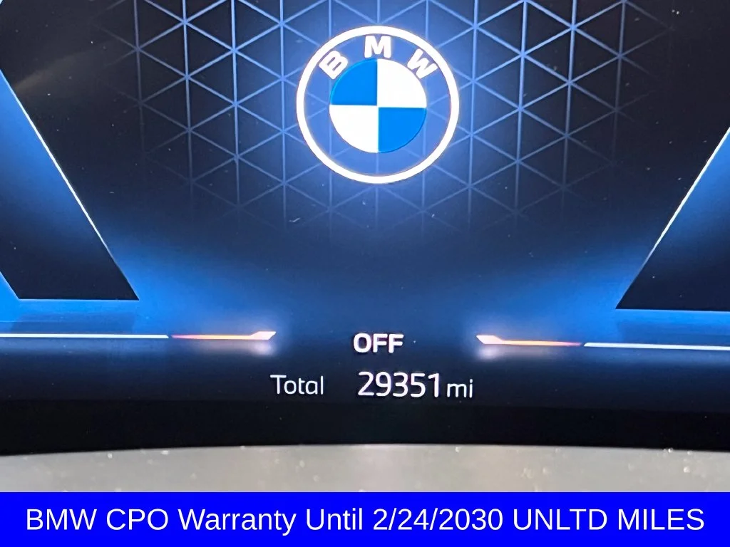 Certified Used 2025 Green Metallic BMW xDrive40i image 2