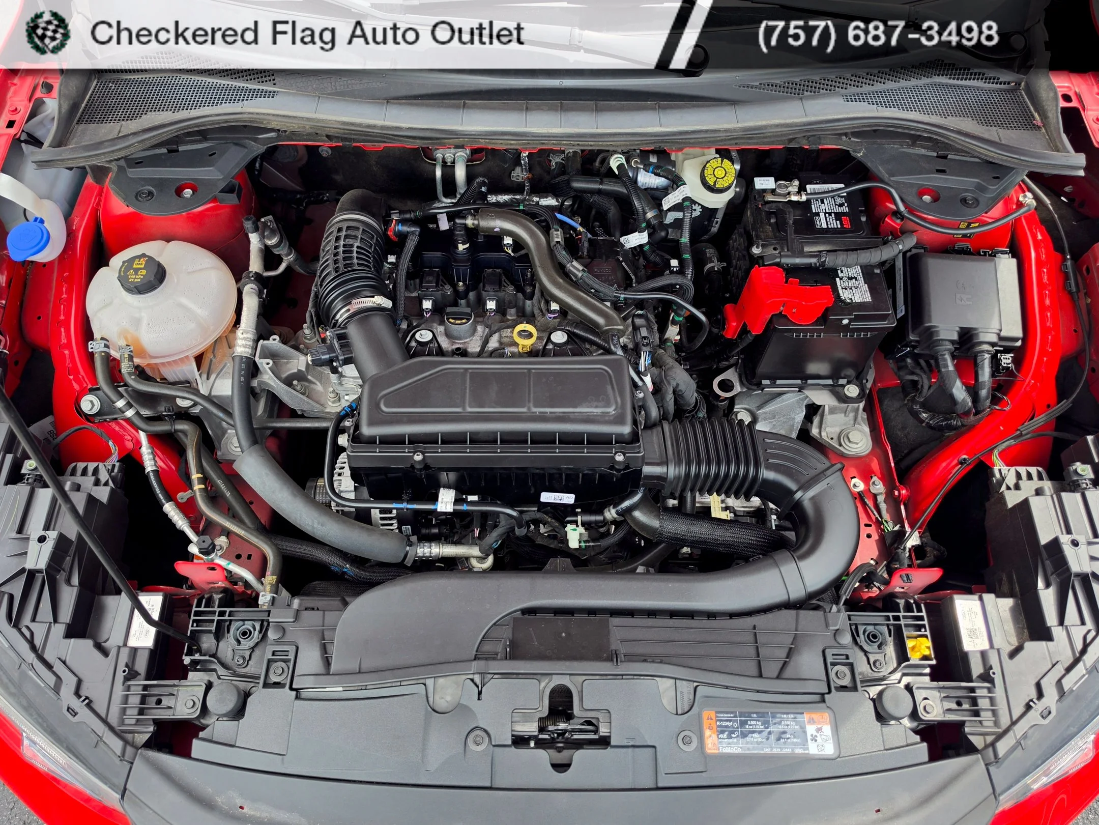 Used 2024 Race Red Ford Active image 11