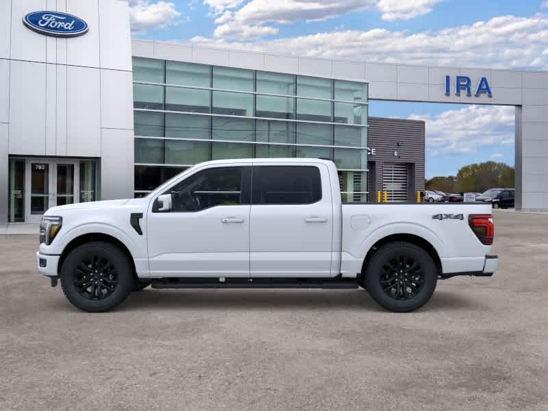 New 2026 Star White Metallic Tri-Coat Ford Lariat® image 3