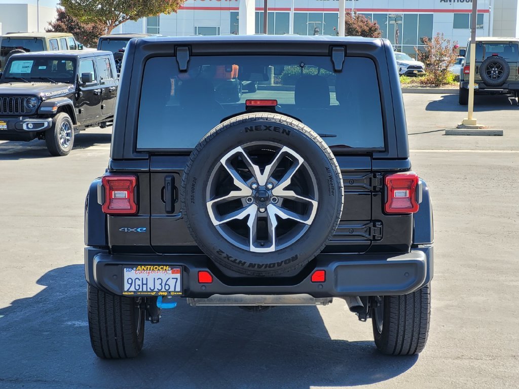 Certified Used 2024 Black Jeep Sport S 4xe image 5
