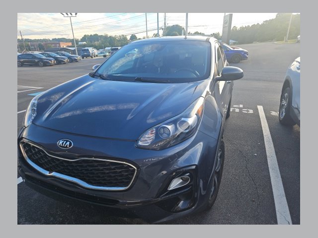 Used 2020 Blue Kia LX image 1