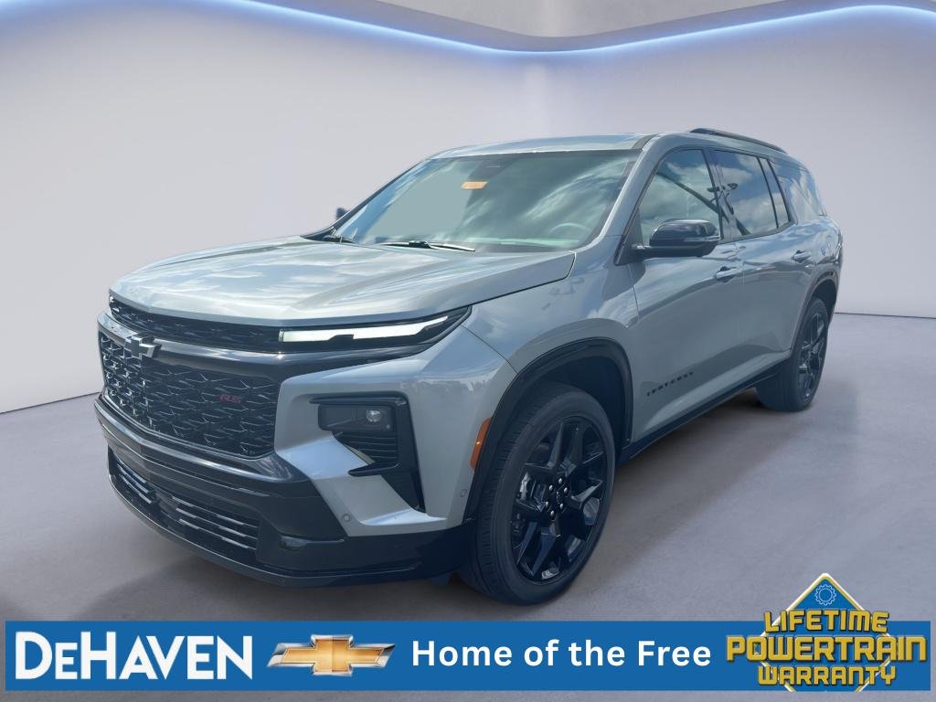 New 2026 Sterling Gray Metallic Chevrolet RS image 1