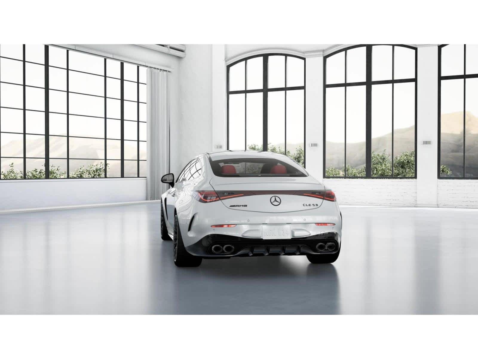 New 2027 MANUFAKTUR Moonlight White Metallic Mercedes-Benz AMG® CLE 53 4MATIC+ Coupe image 25