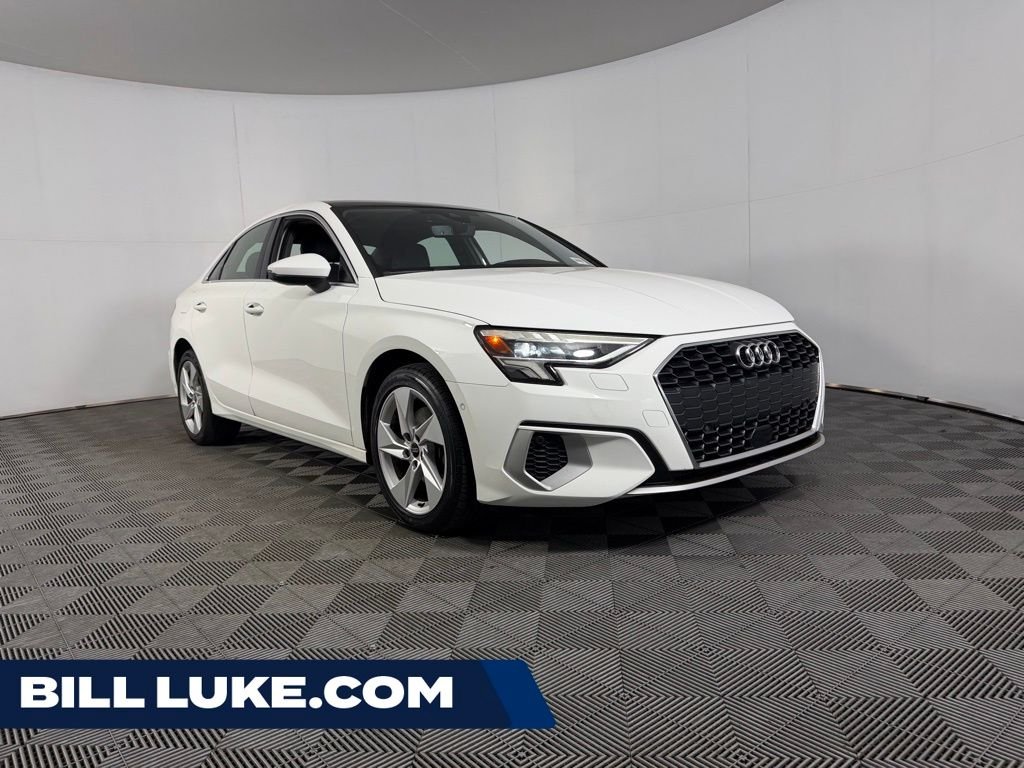 Used 2023 White Audi 40 Premium FrontTrak image 1