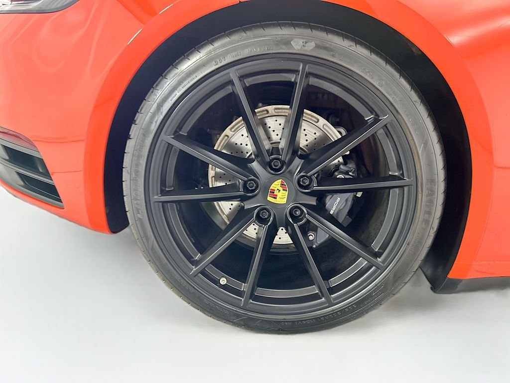 Used 2021 Lava Orange Porsche Carrera image 37