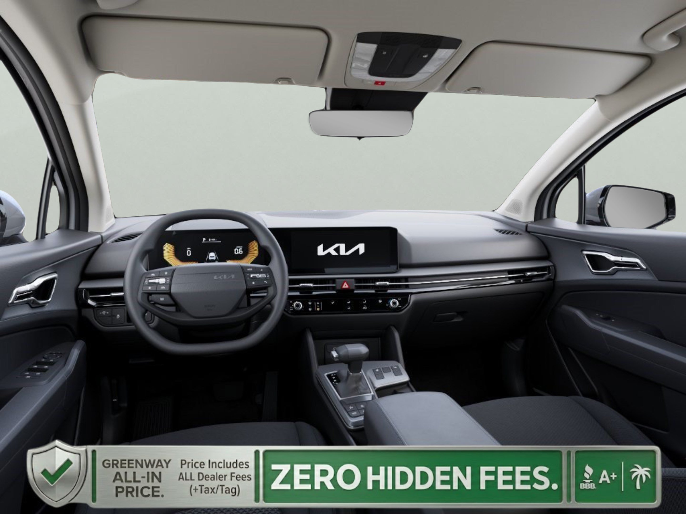 New 2026 Glacial White Pearl Kia LX image 10