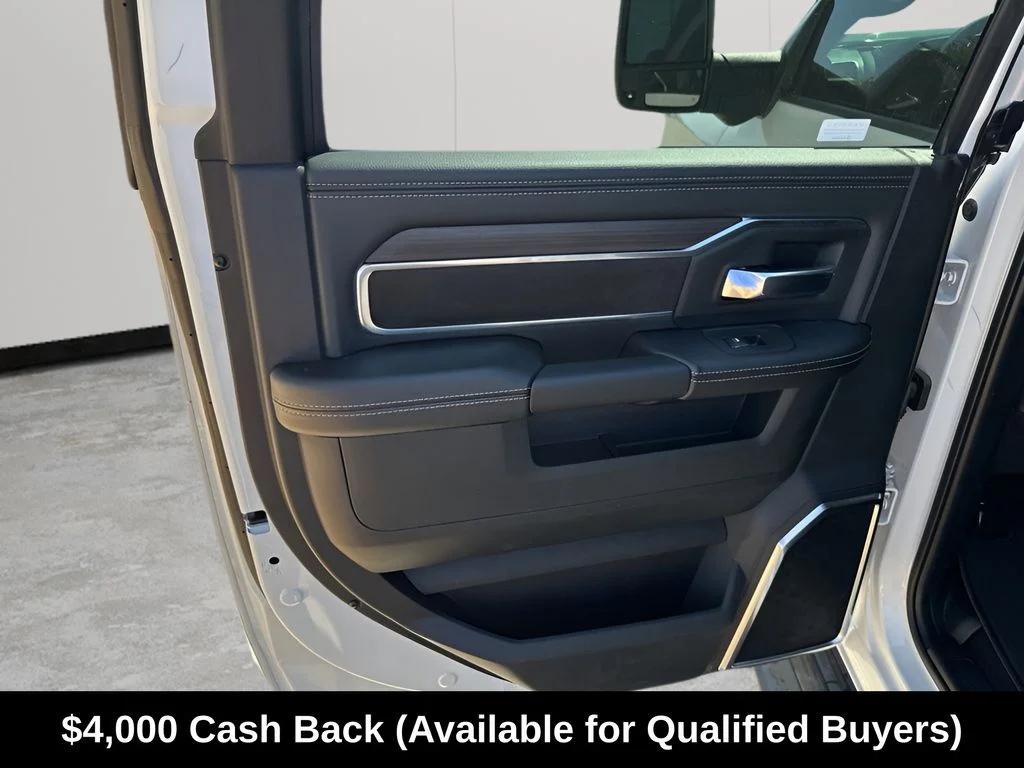 New 2026 Bright White Clear-Coat Exterior Paint RAM Laramie image 18
