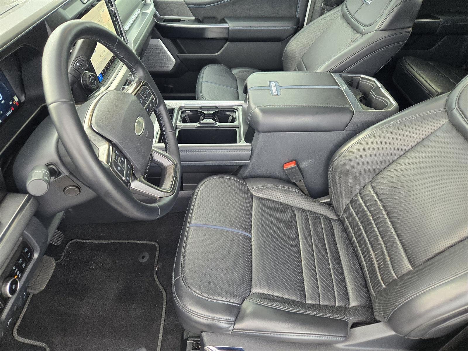 Used 2025 Star White Metallic Tri-Coat Ford Platinum image 12