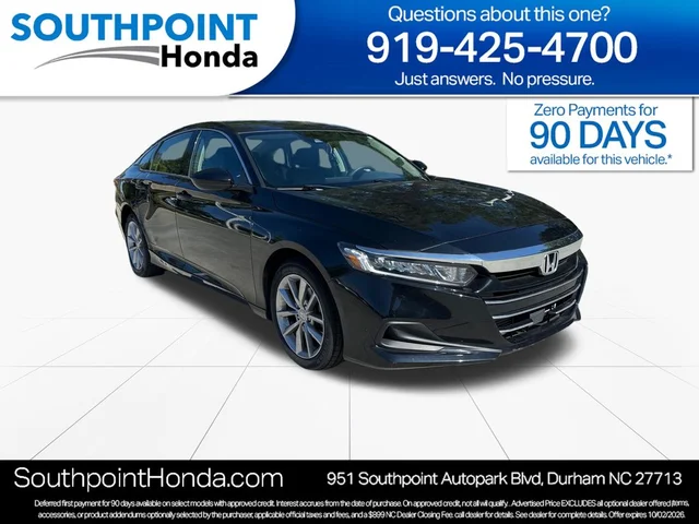 2022 Honda Accord LX