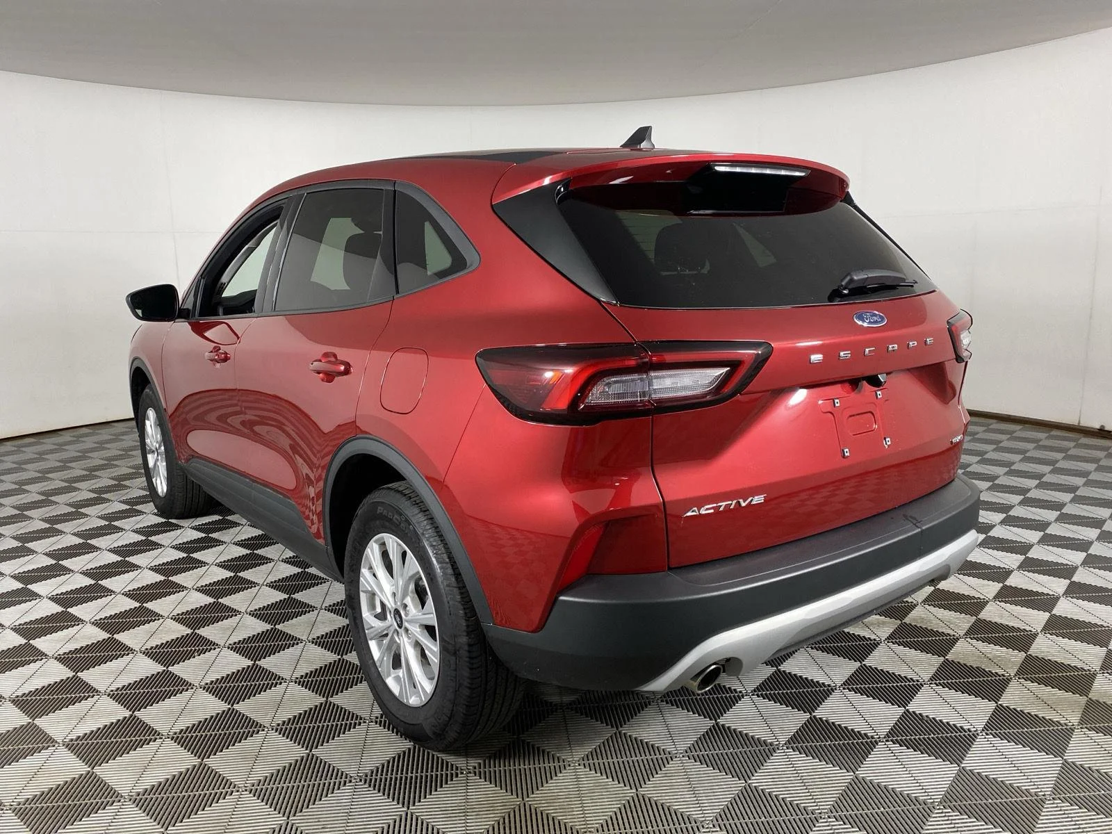 Used 2025 Rapid Red Metallic Tinted Clearcoat Ford Active image 8