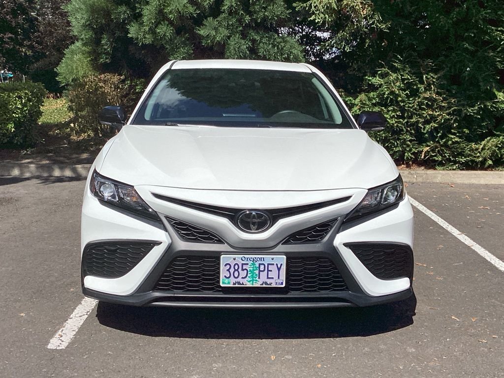 Certified Used 2023 White Toyota SE Nightshade image 18
