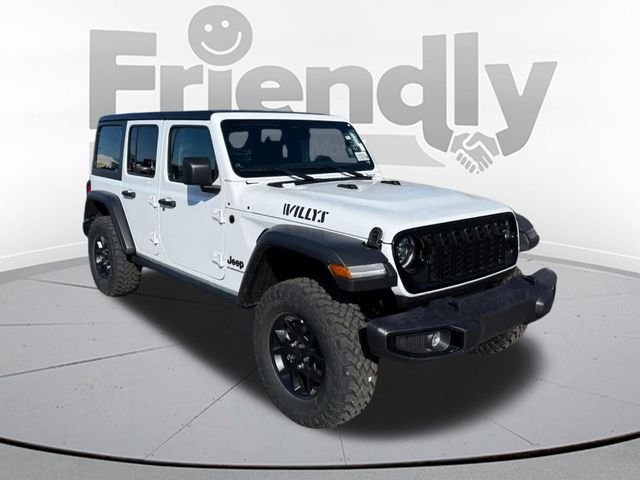 New 2026 Bright White Clear-Coat Exterior Paint Jeep Willys image 2