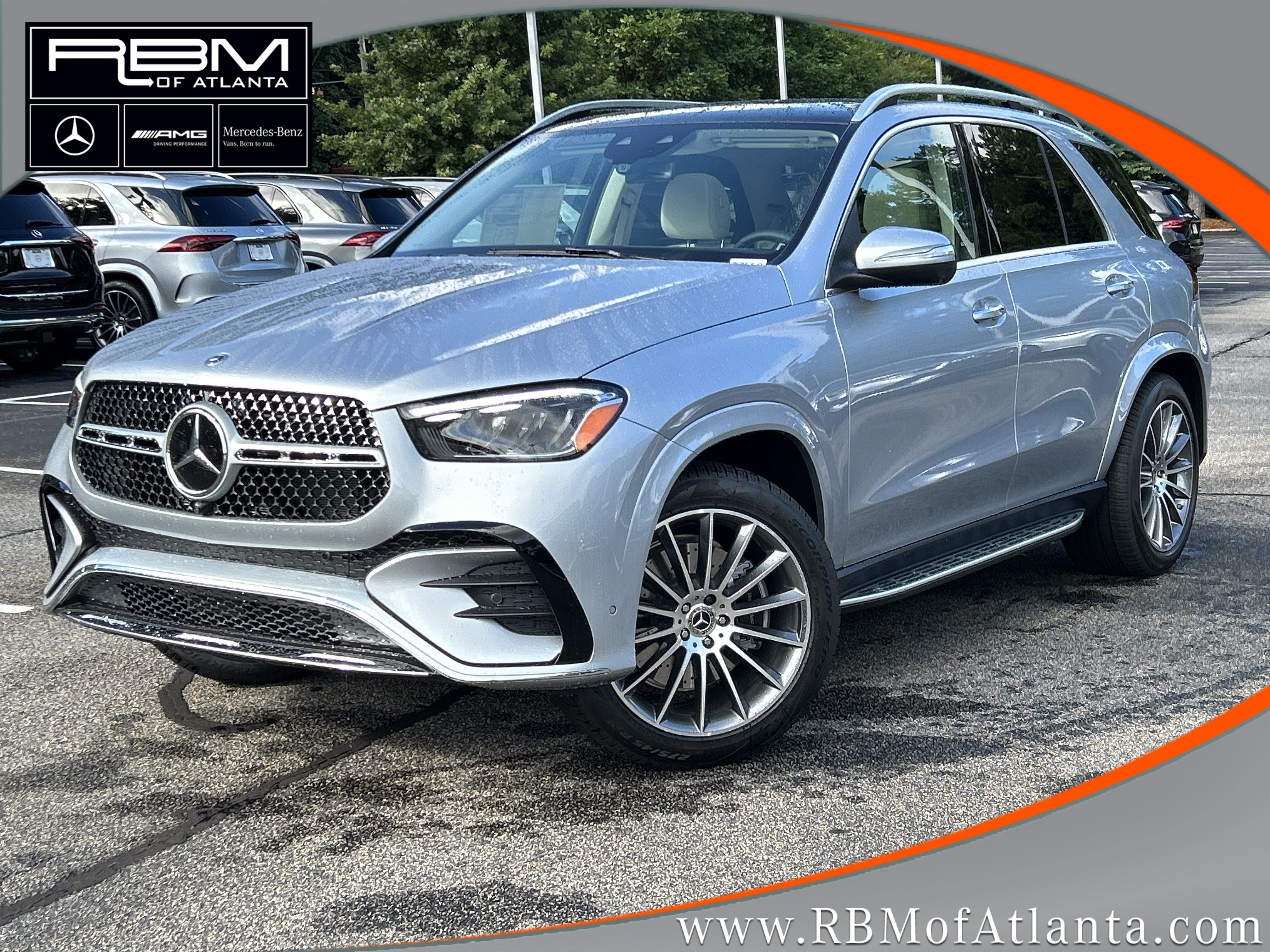 New 2026 Cirrus Silver Metallic Mercedes-Benz GLE 350 4MATIC® SUV image 1