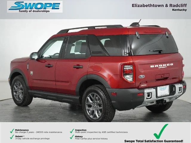 New 2025 Ruby Red Metallic Tinted Clearcoat Ford Big Bend® image 48