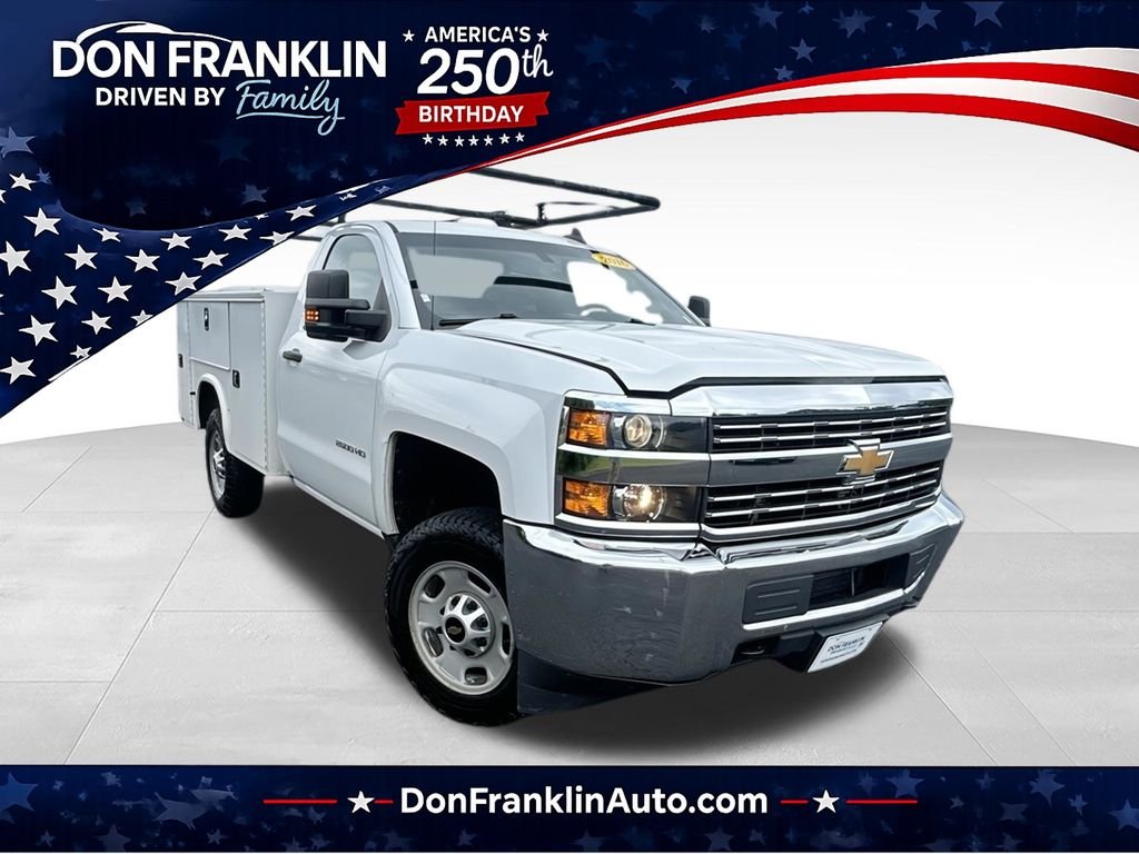 Used 2016 White Chevrolet Work Truck image 1