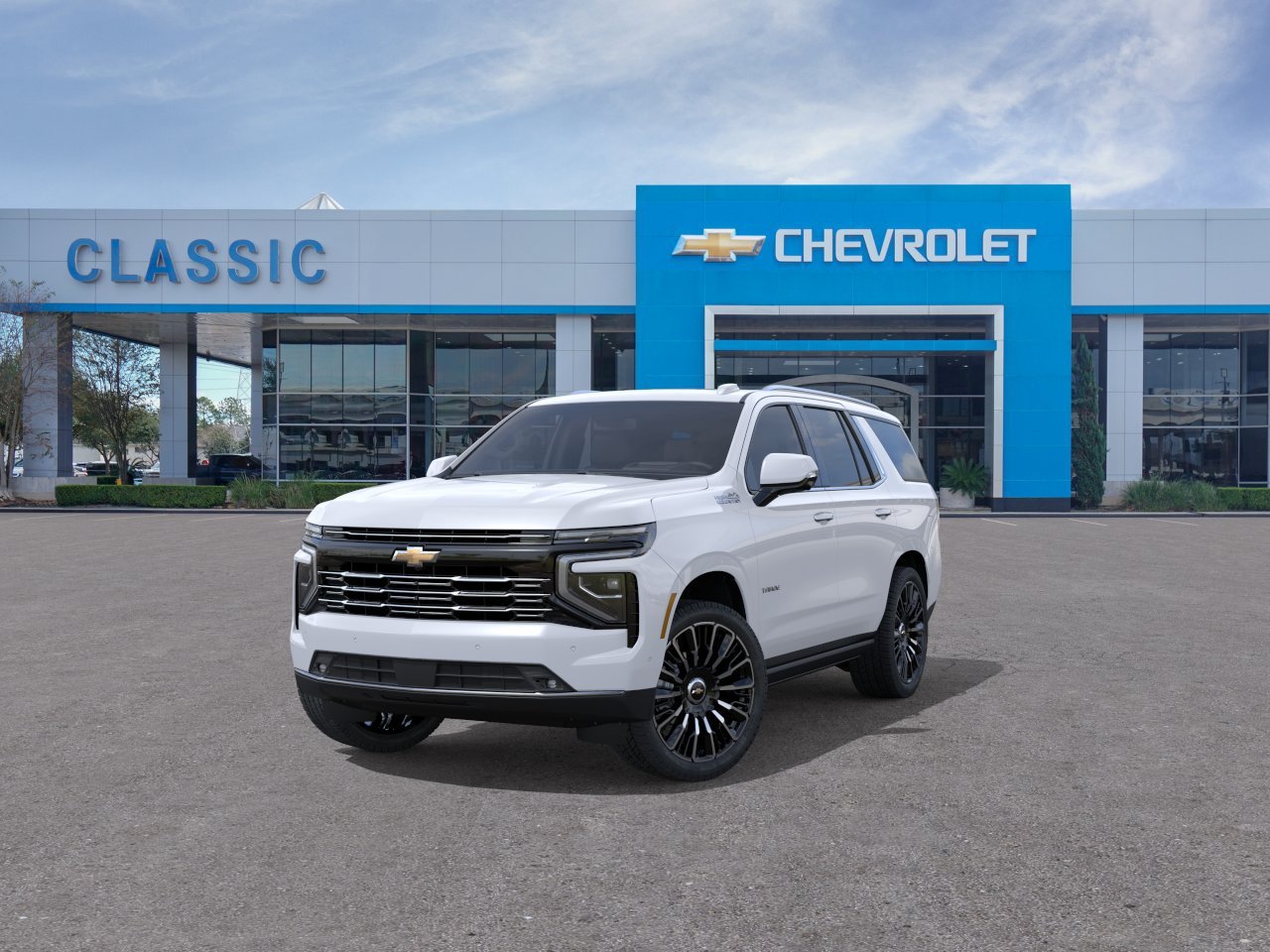 2026 Chevrolet Tahoe High Country White at Classic Elite Chevrolet Hwy 6