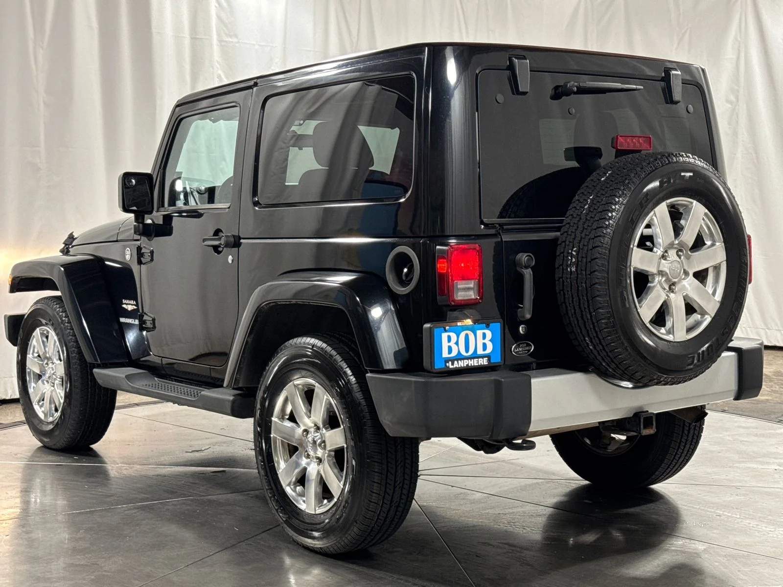 Used 2012 Black Clearcoat Jeep Sahara image 9