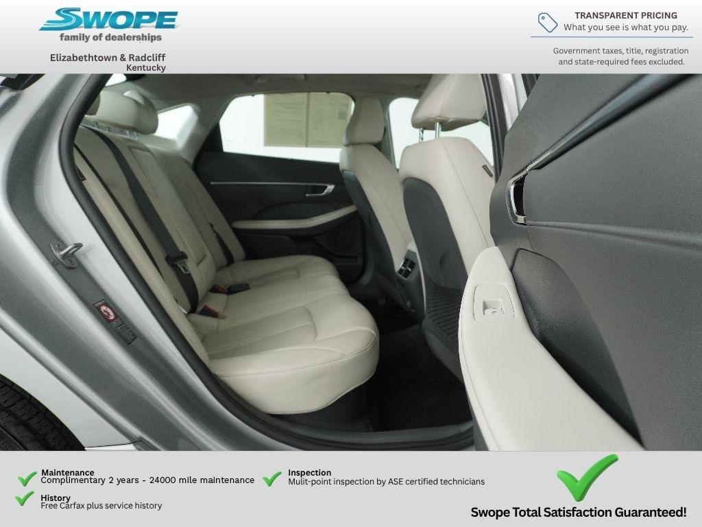 Certified Used 2023 Curated Silver Hyundai Limited image 9