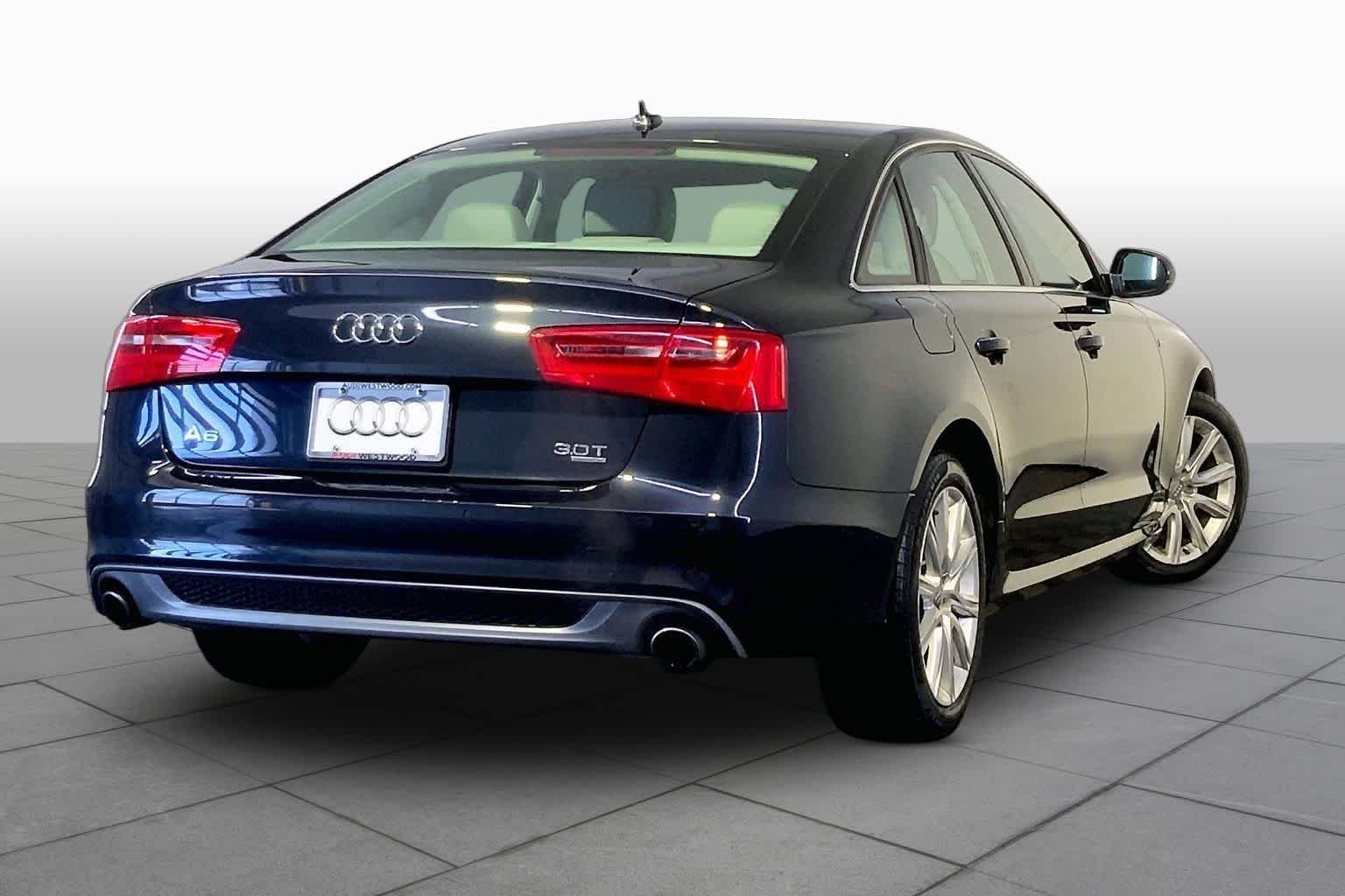 Used 2014 Moonlight Blue Metallic Audi 3.0T Prestige image 13