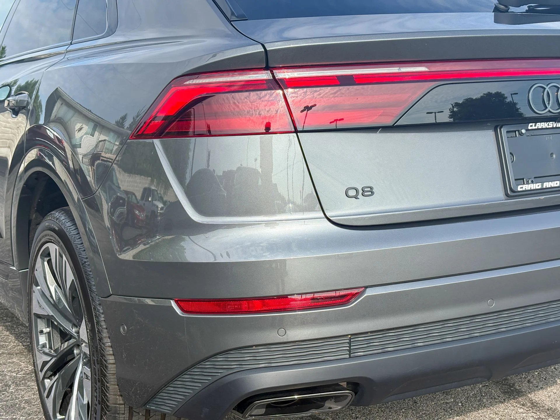 Used 2025 Gray Audi 55 Premium image 12