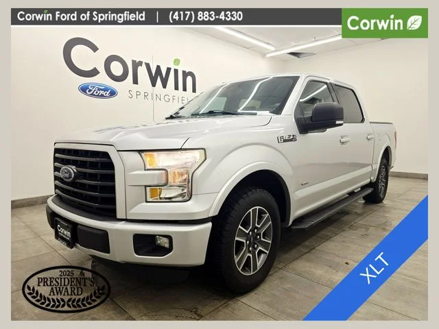 Used 2016 Ingot Silver Metallic Ford XLT image 1