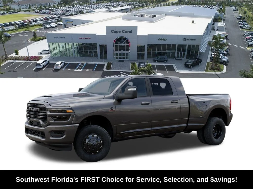 New 2026 Granite Crystal Metallic Clear-Coat Exterior Paint RAM Laramie image 2