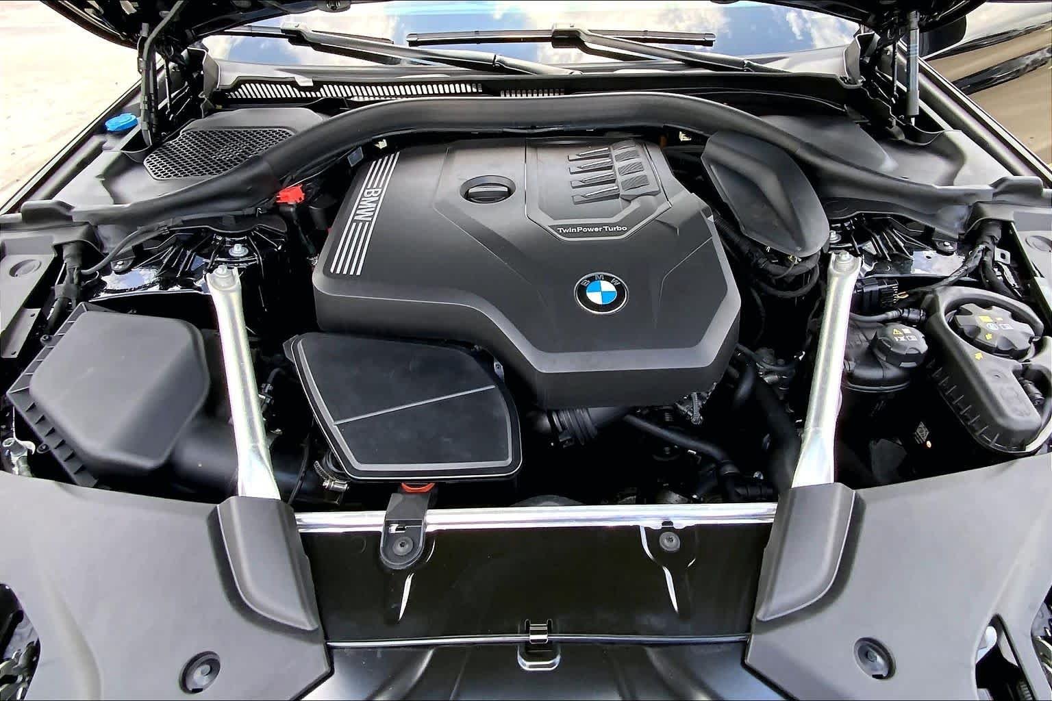 Used 2023 Jet Black BMW 530i image 30