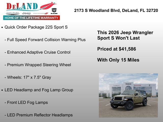 New 2026 41 Exterior Paint Jeep Sport S image 12