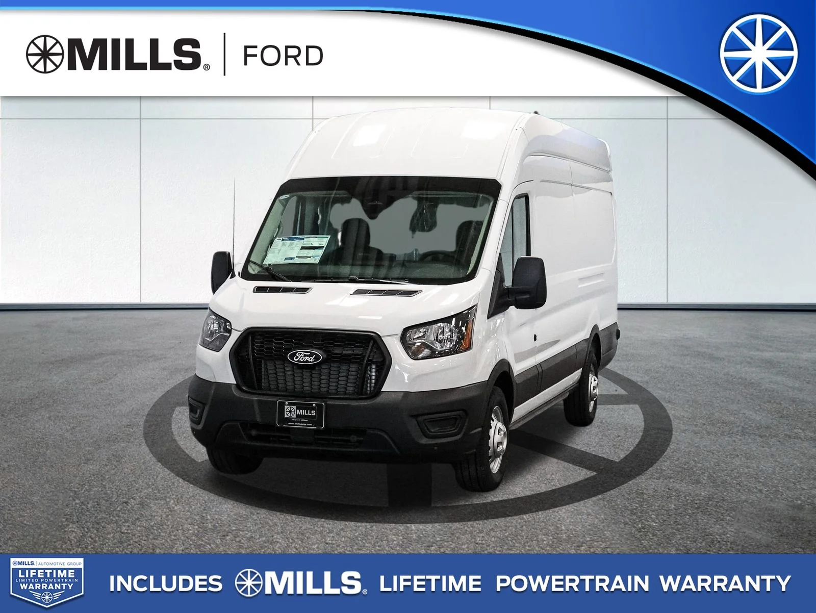 New 2026 Oxford White Ford Cargo Van image 1