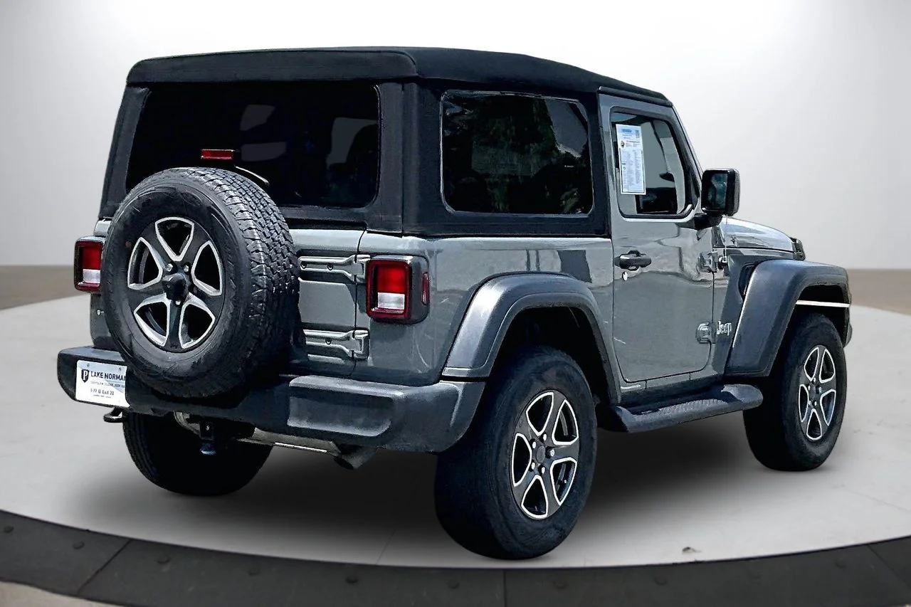 Certified Used 2021 Gray Jeep Sport S image 9