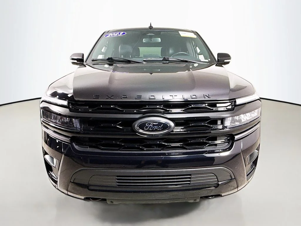 Used 2023 Agate Black Metallic Ford Limited image 8