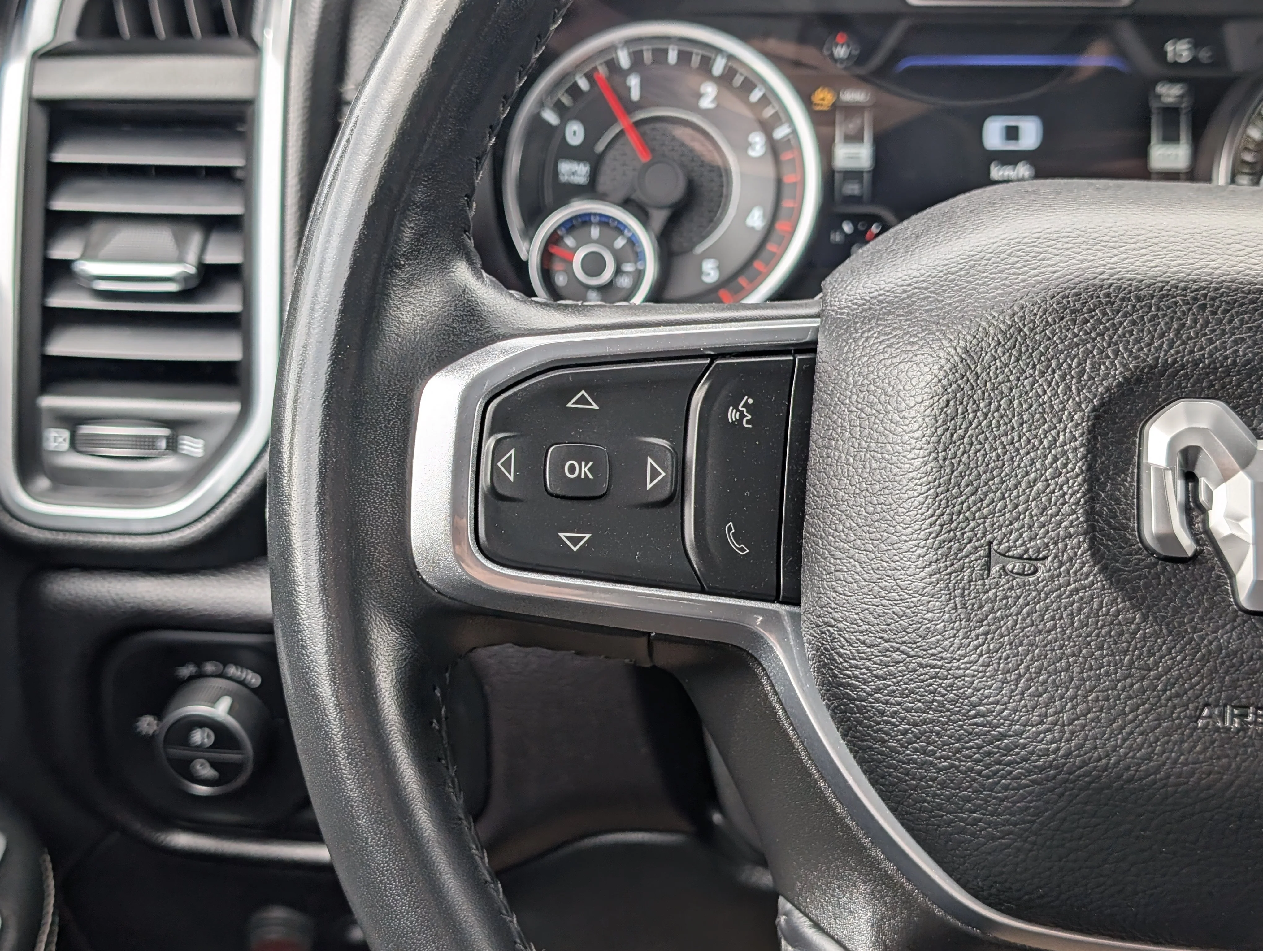 Used 2023 Patriot Blue Pearl Ram Laramie image 29
