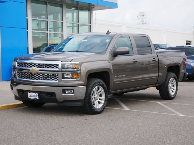 Used 2015 Chevrolet Silverado 1500 LT with VIN 3GCUKRECXFG259893 for sale in Roseville, Minnesota