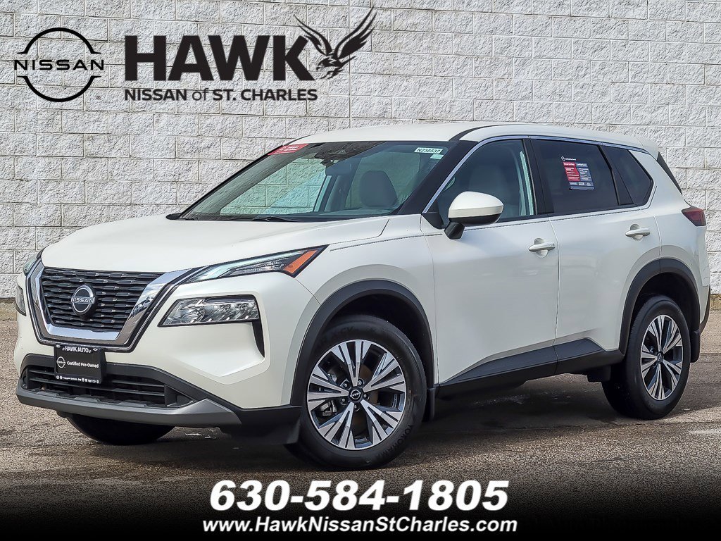 Used 2023 Pearl White Tricoat Nissan SV image 1