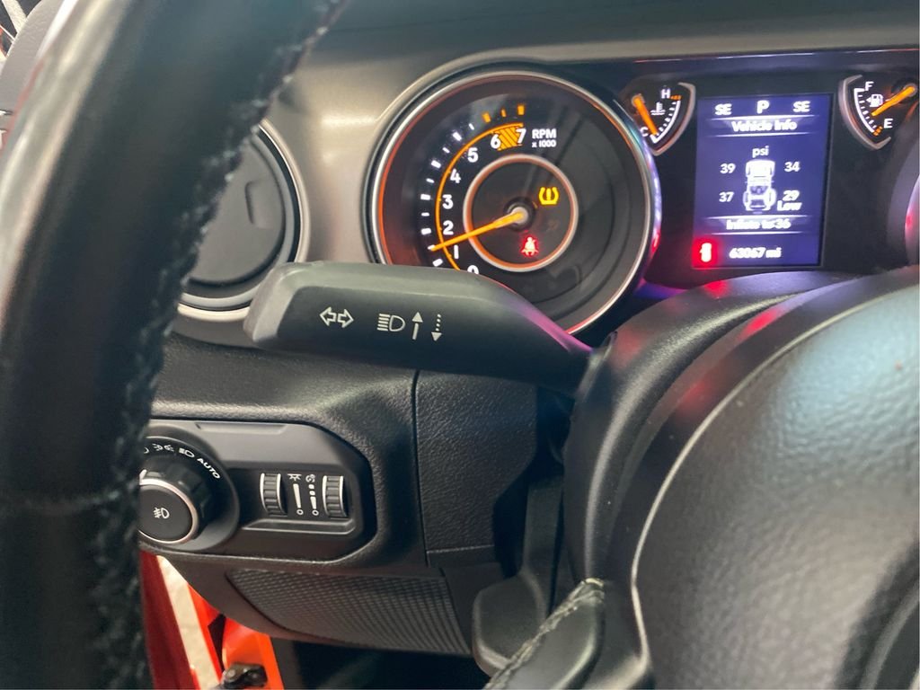 Used 2020 Orange Jeep Unlimited Sport S image 16