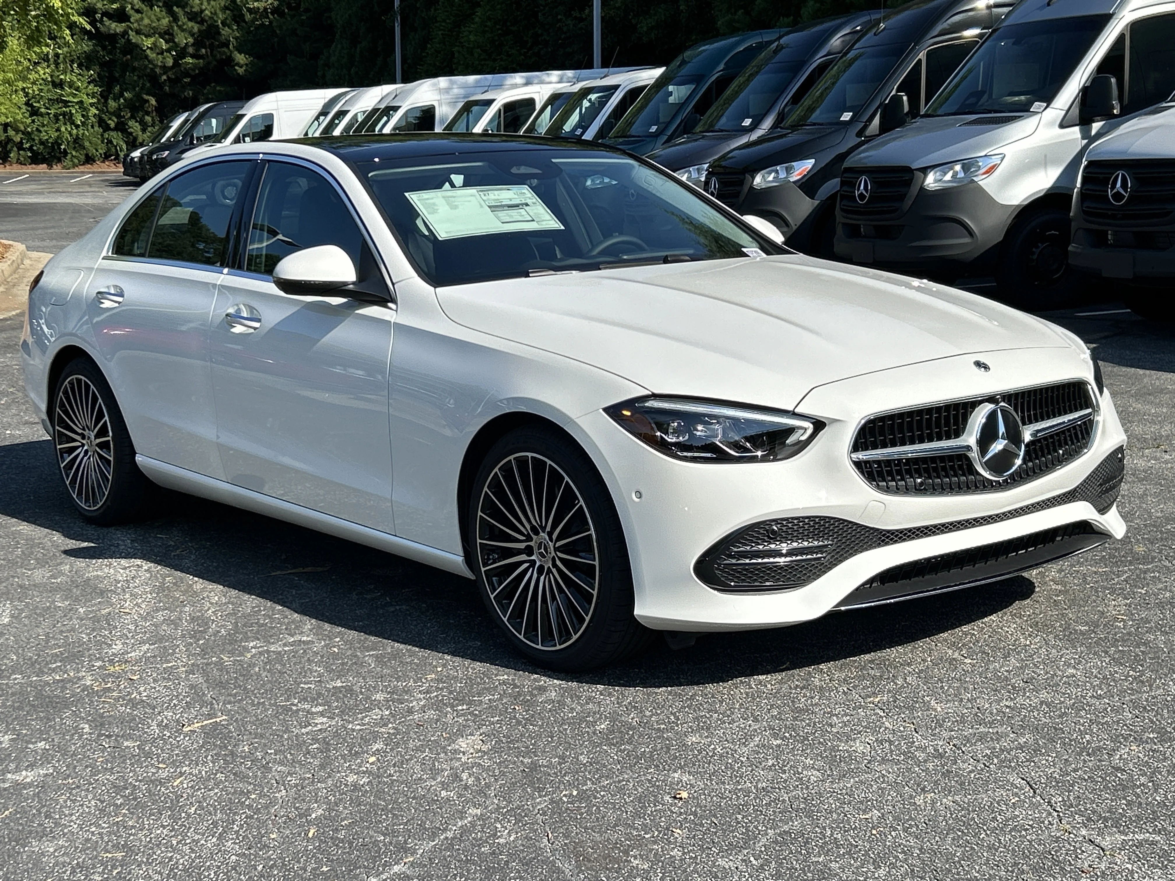 New 2026 Polar White Mercedes-Benz C 300 4MATIC® Sedan image 4