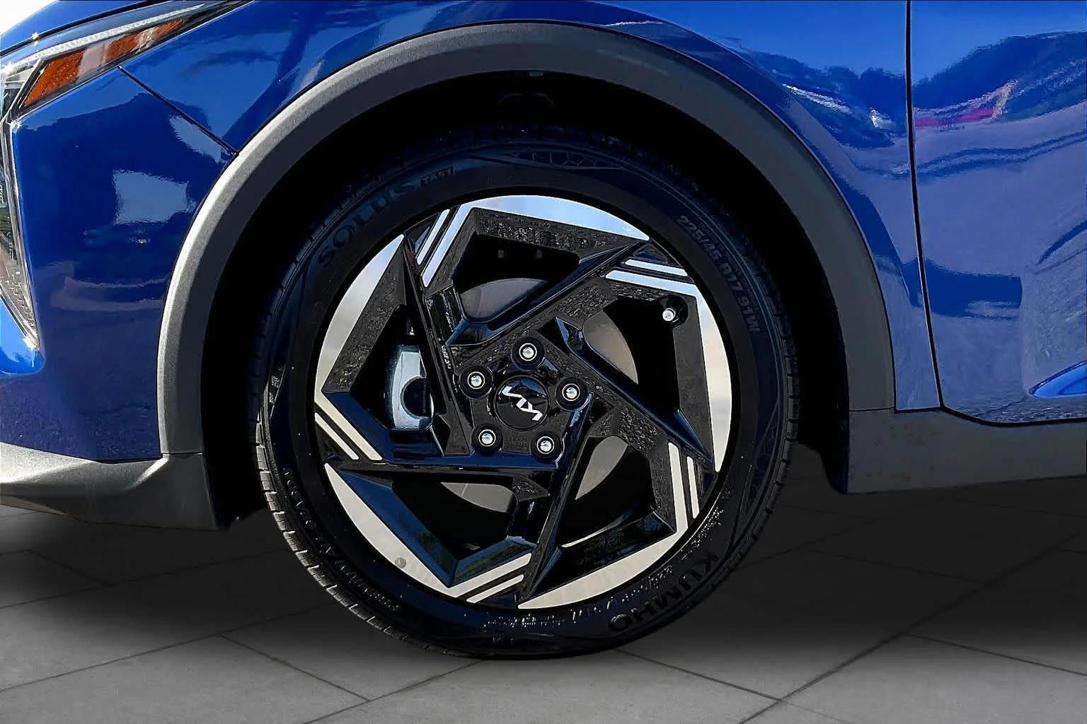 Used 2025 Deep Sea Blue Kia EX image 11