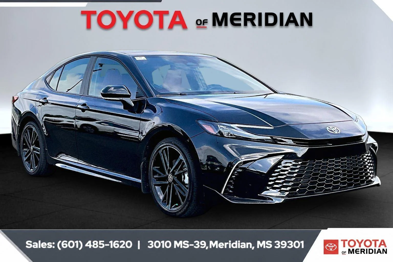 Used 2026 Midnight Black Metallic Toyota XSE image 1