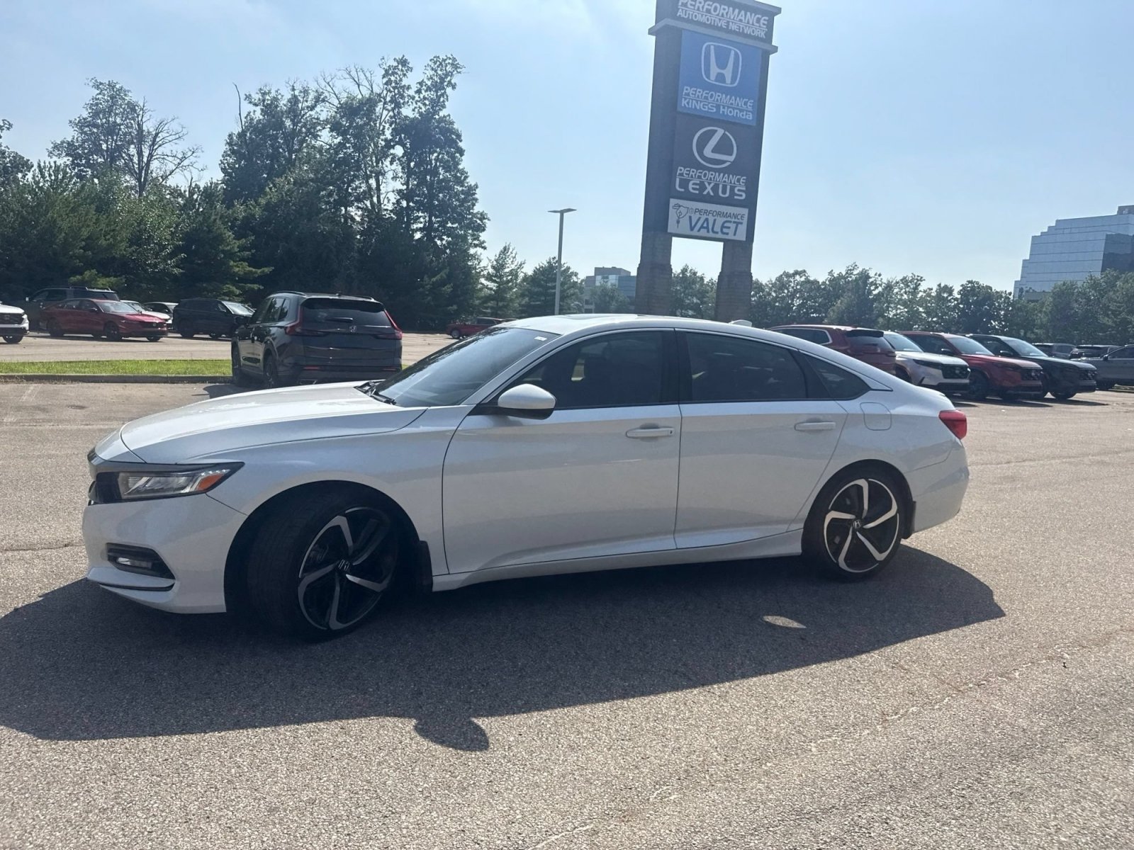 Used 2019 Platinum White Pearl Honda Sport 2.0T image 6