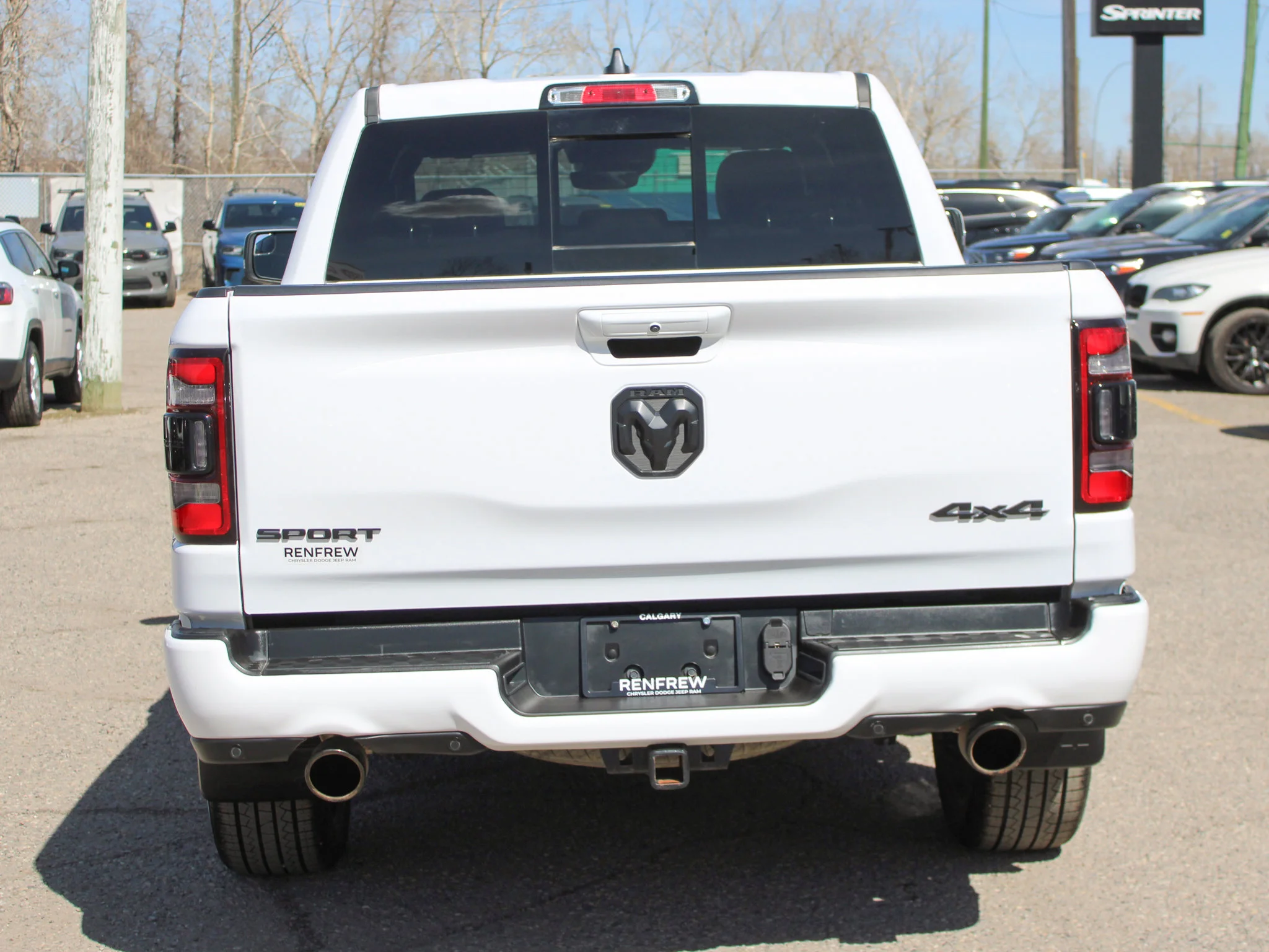 Certified Used 2023 White RAM Sport * No Accidents | HEMI V8 | Heated Seats | Night Edition | Bedliner | Apple CarPlay | 3M PPF image 16