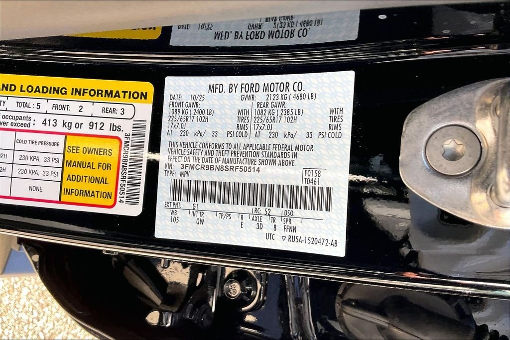 New 2025 Ford Bronco Sport Big Bend 4D Sport Utility