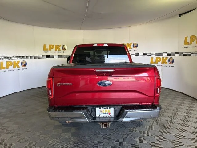 Used 2016 Ruby Red Metallic Ford Lariat image 4