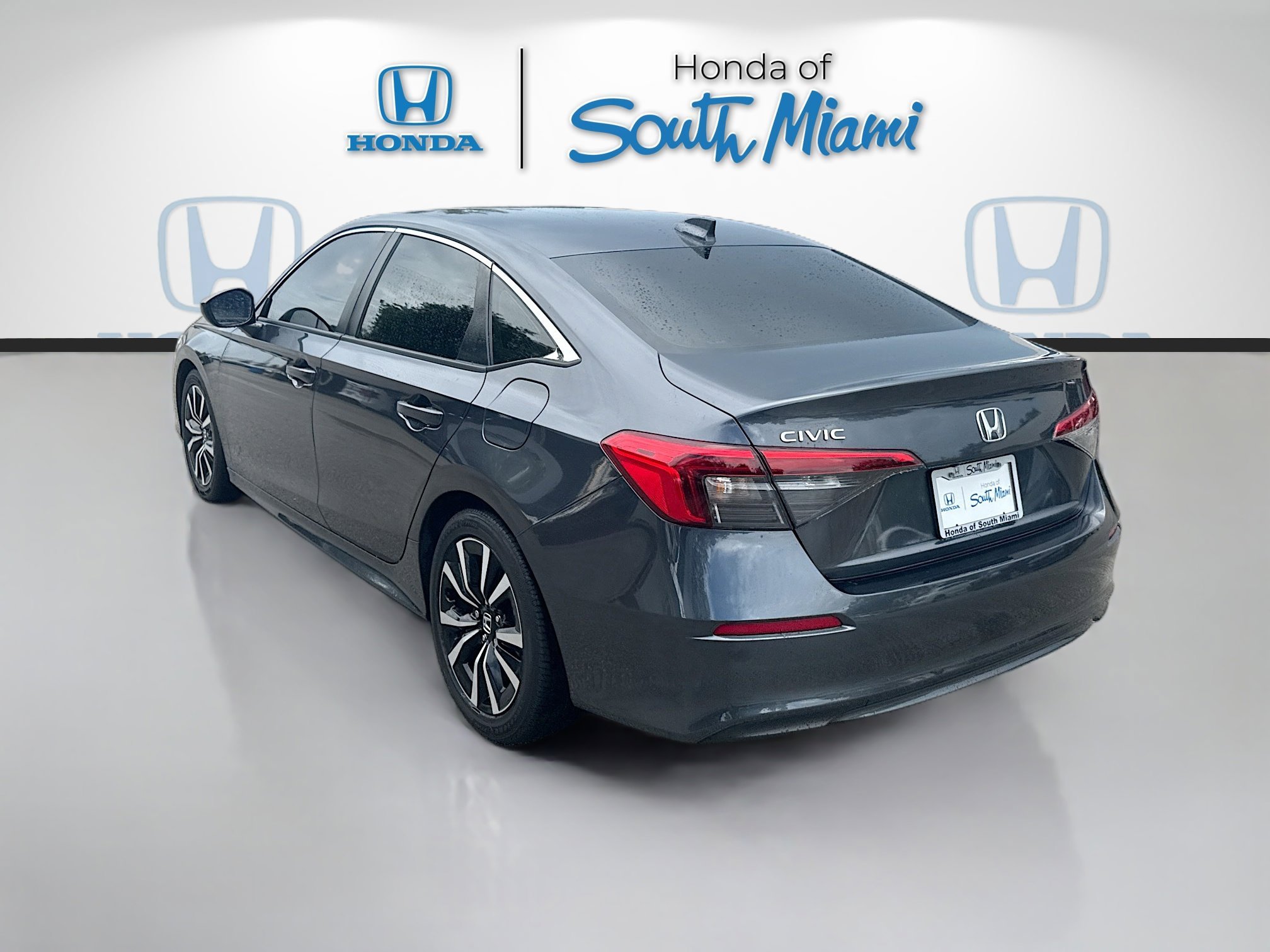 Certified Used 2024 Meteorite Gray Metallic Honda 1.5T 4D EX image 5